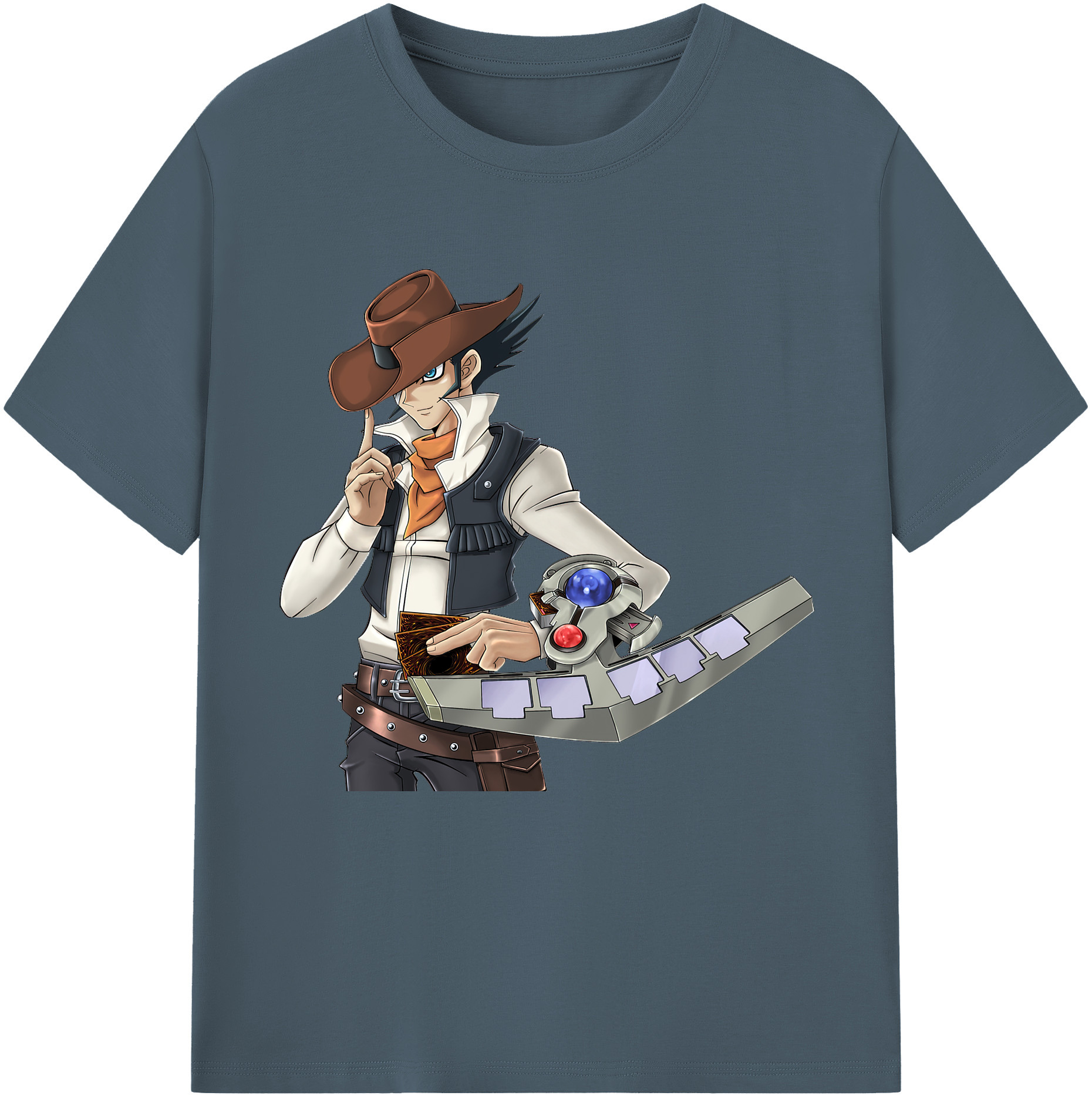 （画像用） 遊☆戯☆王 Yu-Gi-Oh! 綿100％半袖Tシャツ（フロントプリント）